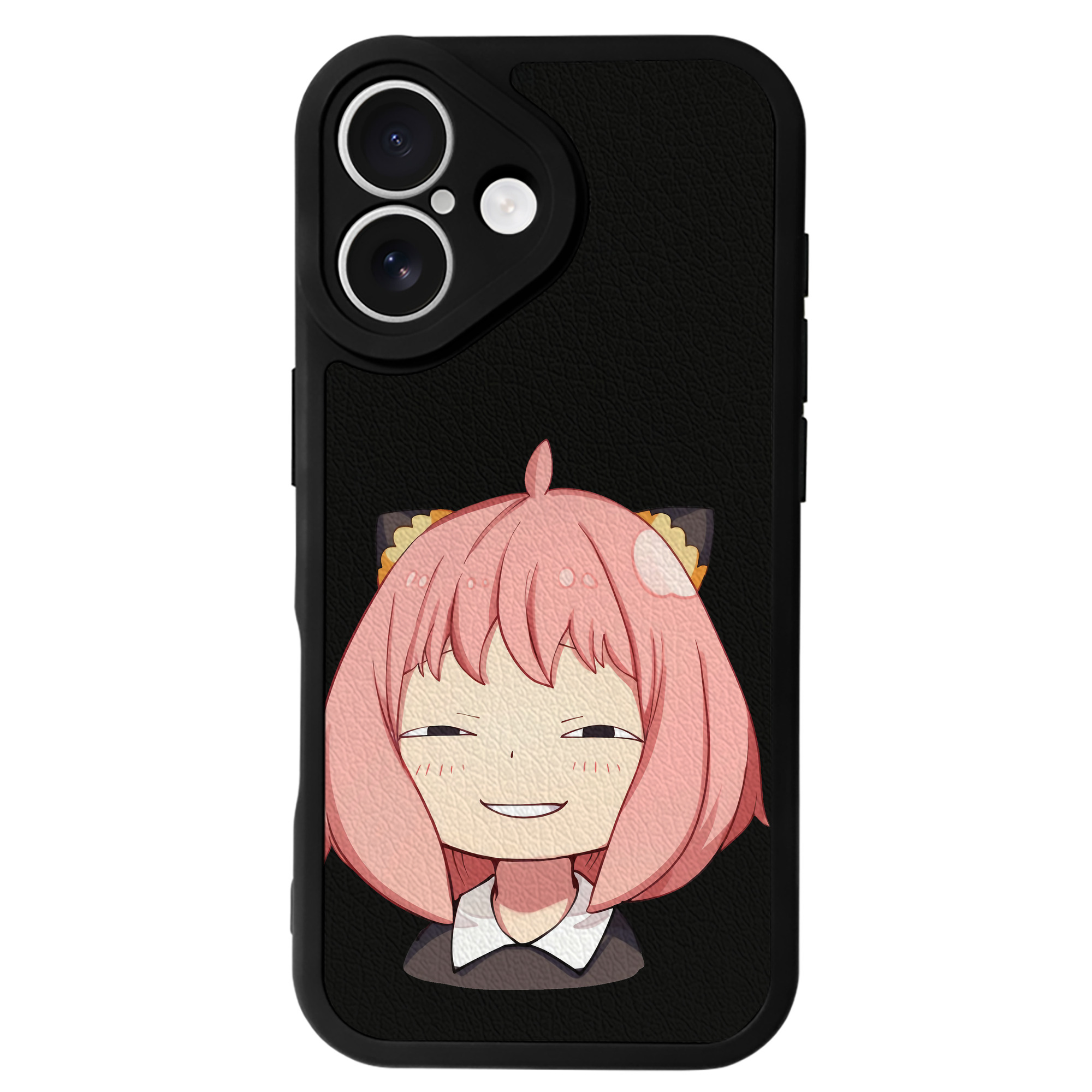 （画像用） SPY×FAMILY间谍家家酒 【iPhone 16シリーズ対応】シリコンスマホケース（レザー調） 材質：シリコン